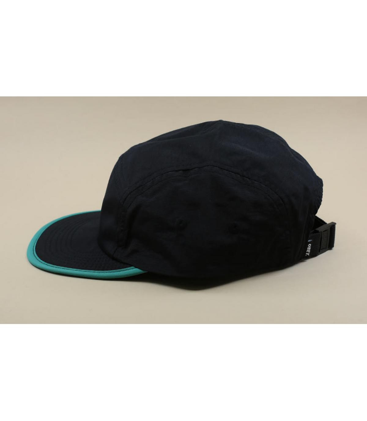 Obey Black blue 5 panel Obey